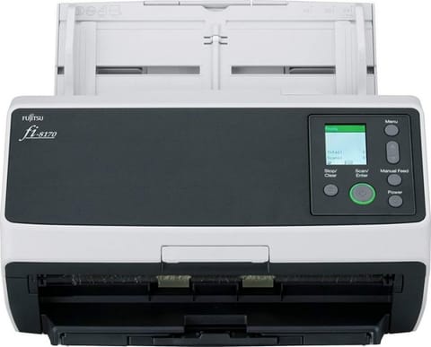 ⁨Ricoh fi-8170 ADF + Manual feed scanner 600 x 600 DPI A4 Black, Grey⁩ at Wasserman.eu