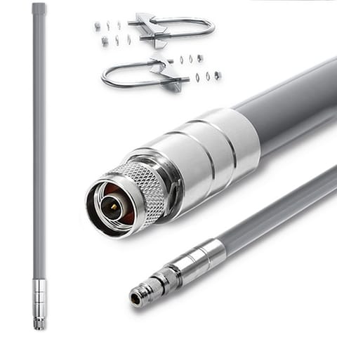 ⁨Qoltec Antena LoRa | 12dBi | dookólna | zewnętrzna | włókno szklane | 868 MHz | 1.5m⁩ w sklepie Wasserman.eu