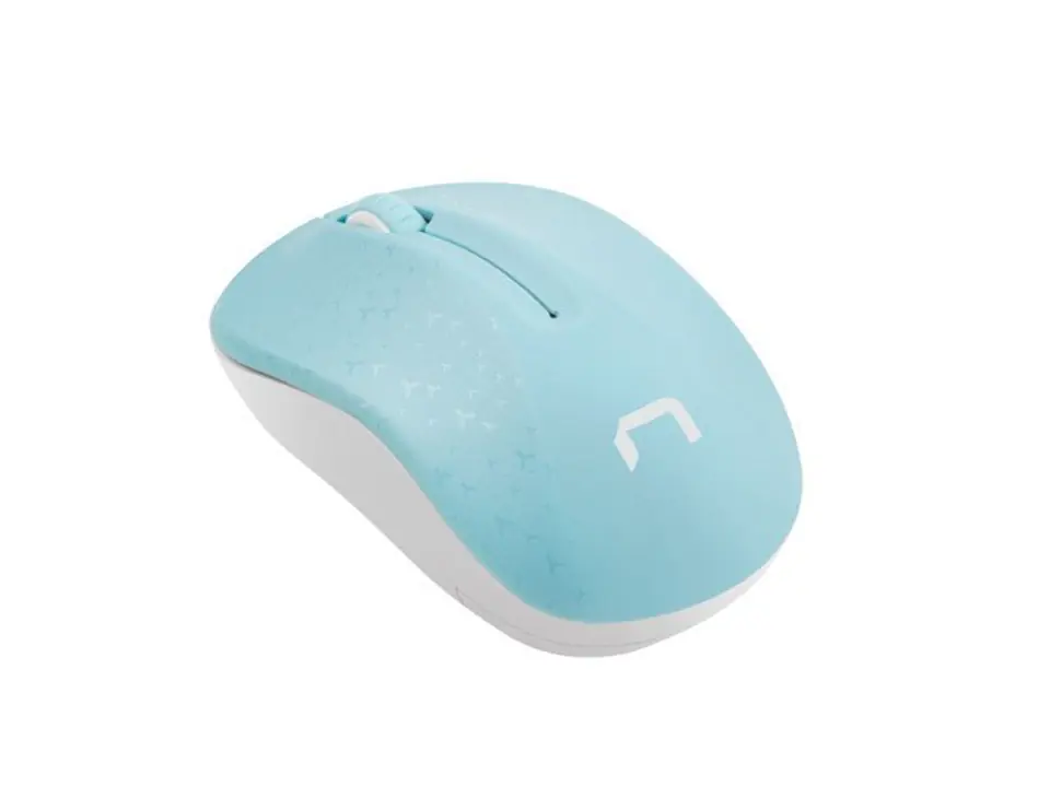 ⁨Natec Wireless Mouse Toucan Blue and White 1600DPI⁩ at Wasserman.eu