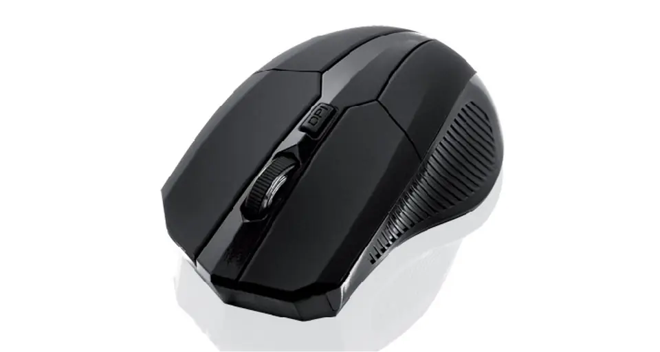 ⁨Mysz IBOX i005 Pro IMLAF005W (laserowa; 1600 DPI; kolor czarny)⁩ w sklepie Wasserman.eu