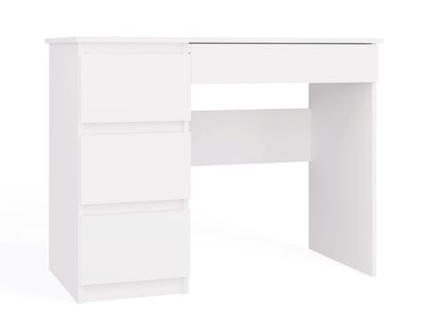 Desk Mijas left White matt at Wasserman.eu