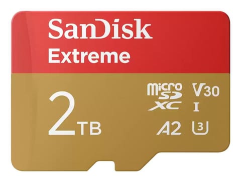 ⁨Sandisk Extreme 2 Tb Microsdxc Uhs-I⁩ w sklepie Wasserman.eu