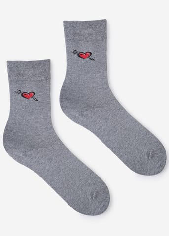 ⁨SKARPETY MARILYN MEN LOVE ME TENDER GREY (kolor Grey, rozmiar 40-45)⁩ w sklepie Wasserman.eu