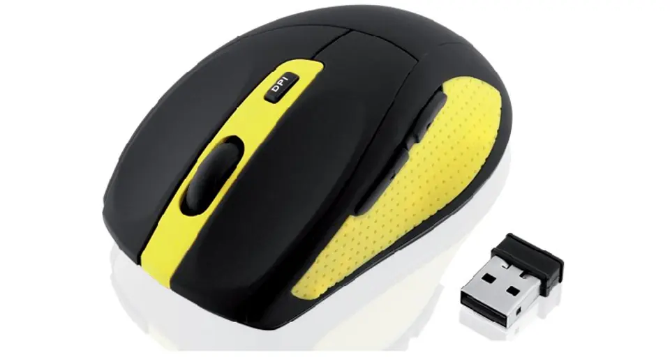 ⁨Mysz IBOX Bee2 Pro IMOS604W (optyczna; 1600 DPI; kolor czarny)⁩ w sklepie Wasserman.eu