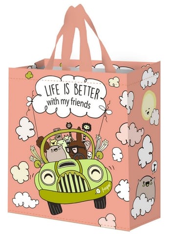 ⁨Torba Wesoły Samochodzik 14L brzoskwiniowy⁩ w sklepie Wasserman.eu