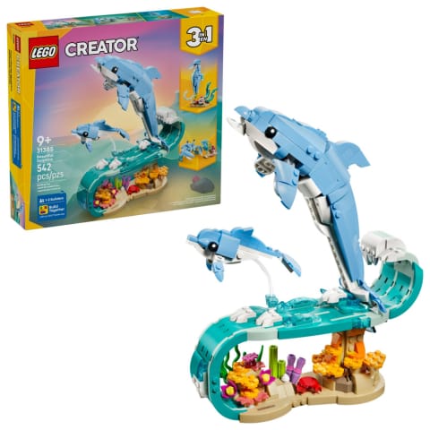 ⁨LEGO Creator 3w1 Zwierzęta morskie: piękny delfin 31385⁩ w sklepie Wasserman.eu