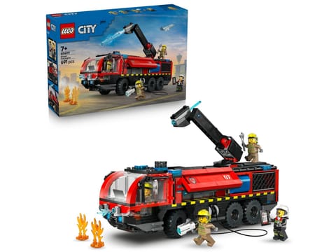 ⁨LEGO CITY FIRE Lotniskowy wóz strażacki 60499⁩ w sklepie Wasserman.eu