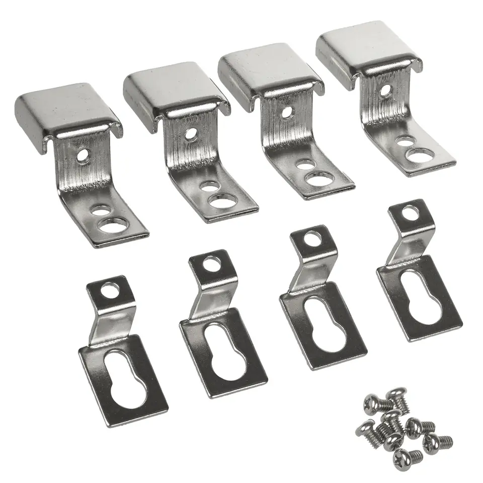 ⁨Maclean LED Panel Mounting Bracket, ceiling/ceiling, z-shape, 595x595mm and 1195x295mm, MCE546⁩ at Wasserman.eu