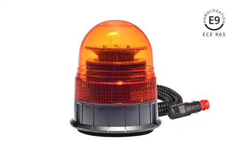 ⁨Lampa ostrzegawcza w02m magnetyczna r65 r10 39led 12/24v ip56⁩ w sklepie Wasserman.eu