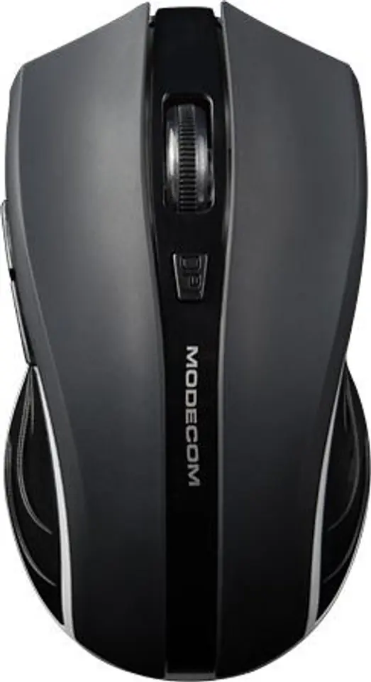 ⁨Mysz MODECOM WRM1 M-MC-WRM1-100 (optyczna; 1600 DPI; kolor czarny⁩ w sklepie Wasserman.eu