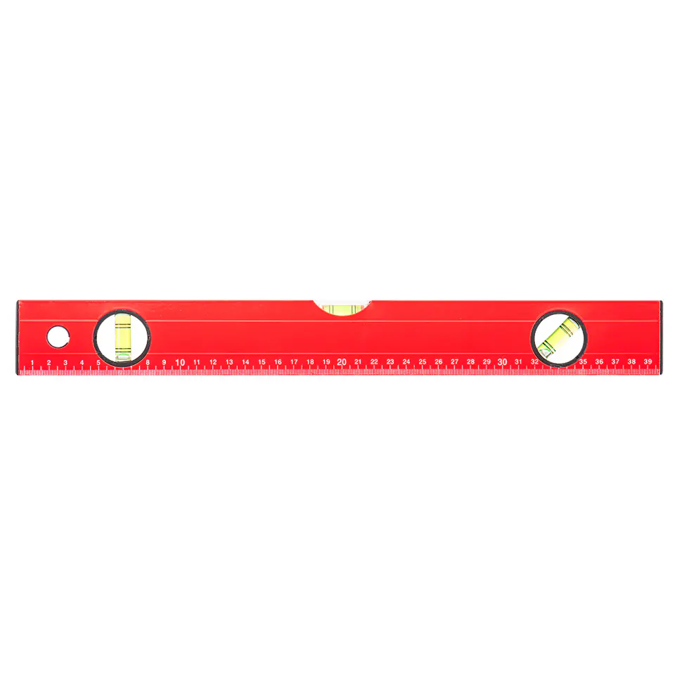 ⁨Aluminium spirit level type 400, 40 cm, 3 libelle⁩ at Wasserman.eu