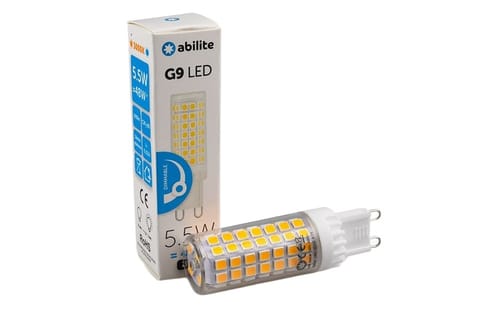 ⁨LED BULB ABILITE STICK B.CIEPŁA G9 5,5W 230V 600LM DIMMABLE⁩ at Wasserman.eu