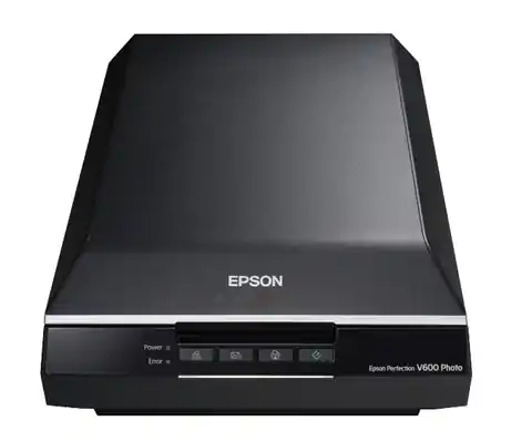 ⁨Epson Perfection V600 Photo Flatbed scanner 6400 x 9600 DPI A4 Black⁩ at Wasserman.eu
