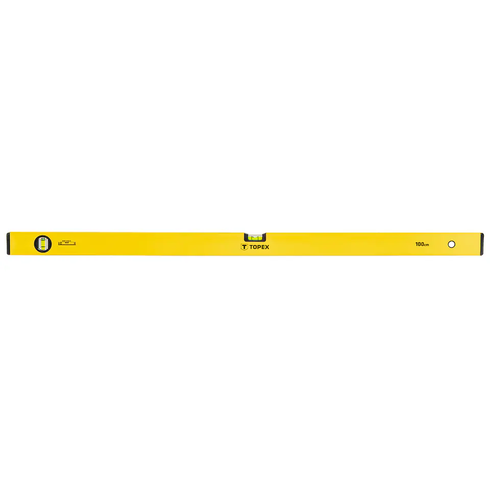 ⁨Aluminium spirit level type 500, 100 cm, 2 libelle⁩ at Wasserman.eu