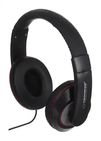 ⁨Słuchawki Esperanza EH121 (kolor czarny)⁩ w sklepie Wasserman.eu