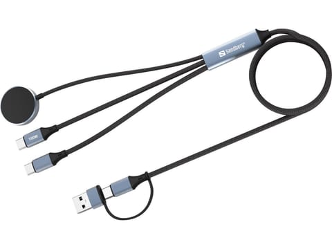 ⁨Sandberg 3in1 Travel Charge Cable 100W⁩ w sklepie Wasserman.eu