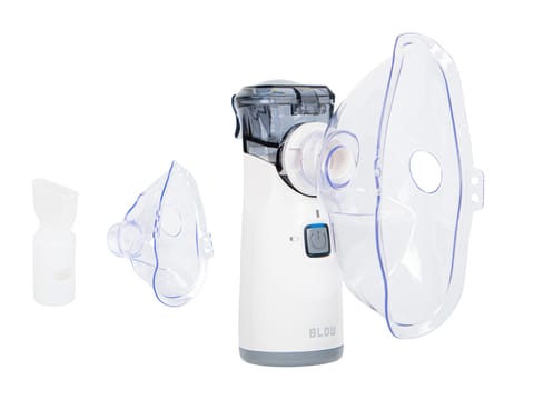 ⁨Inhalator nebulizator przenośny BLOW NB-02⁩ w sklepie Wasserman.eu