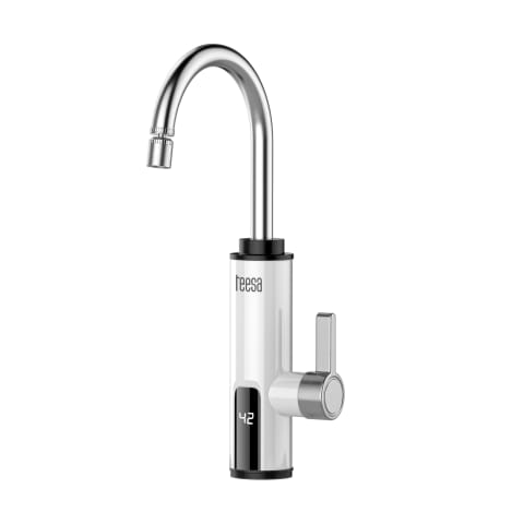 Przepływowy podgrzewacz wody - bateria kuchenna biała w sklepie Wasserman.eu