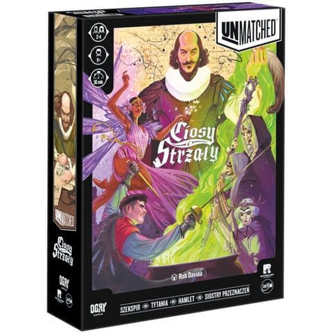 ⁨GRA UNMATCHED: STRZAŁY I CIOSY - OGRY GAMES⁩ w sklepie Wasserman.eu