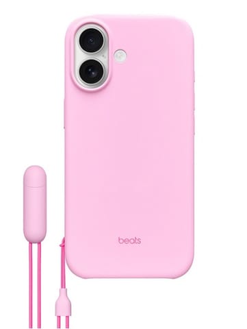 ⁨Etui z podpórką Beats Kickstand zgodne z MagSafe i panelem Sterowanie aparatem do iPhonea 17 - opalowy różowy⁩ w sklepie Wasserman.eu