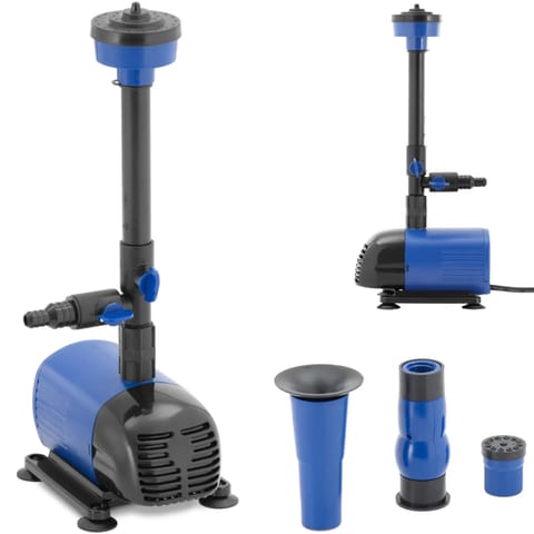 ⁨Pump garden fountain for pond 4 nozzles 1550 l/h 49 W⁩ at Wasserman.eu