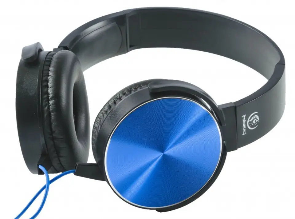 ⁨REBELTEC MONTANA BLUE HEADPHONES (MICROPHONE)⁩ at Wasserman.eu