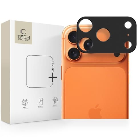 ⁨Osłona apartu kamery na iPhone 17 Pro Max Camalloy Fit+ - czarna⁩ w sklepie Wasserman.eu