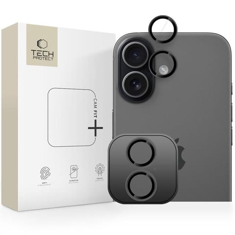 ⁨Osłona apartu kamery na iPhone 17 Camalloy Fit+ - czarna⁩ w sklepie Wasserman.eu