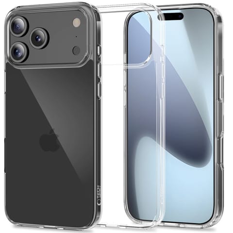 ⁨Etui pokrowiec case na iPhone 17 Pro FlexAir Hybrid - przezroczyste⁩ w sklepie Wasserman.eu