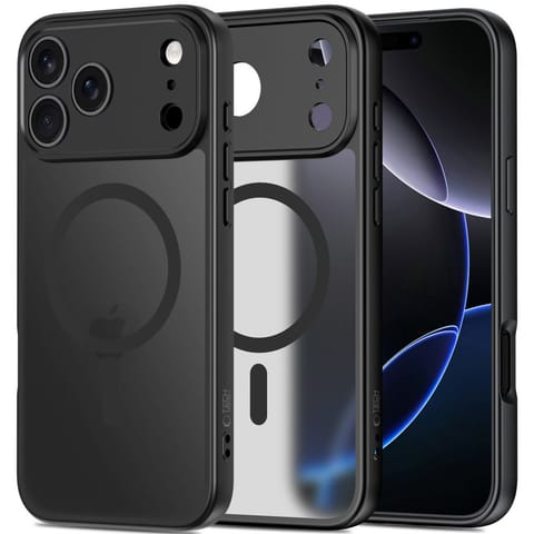 ⁨Etui pokrowiec case na iPhone 17 Pro MagSafe BasicMag - czarny mat⁩ w sklepie Wasserman.eu