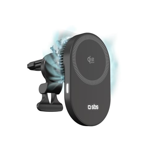 ⁨Uchwyt samochodowy z ładowarką bezprzewodową chłodzeniem do telefonu Qi2.2 25W⁩ w sklepie Wasserman.eu