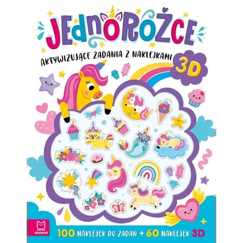 ⁨JEDNOROŻCE ZADANIA NAKLEJKI 3D⁩ w sklepie Wasserman.eu
