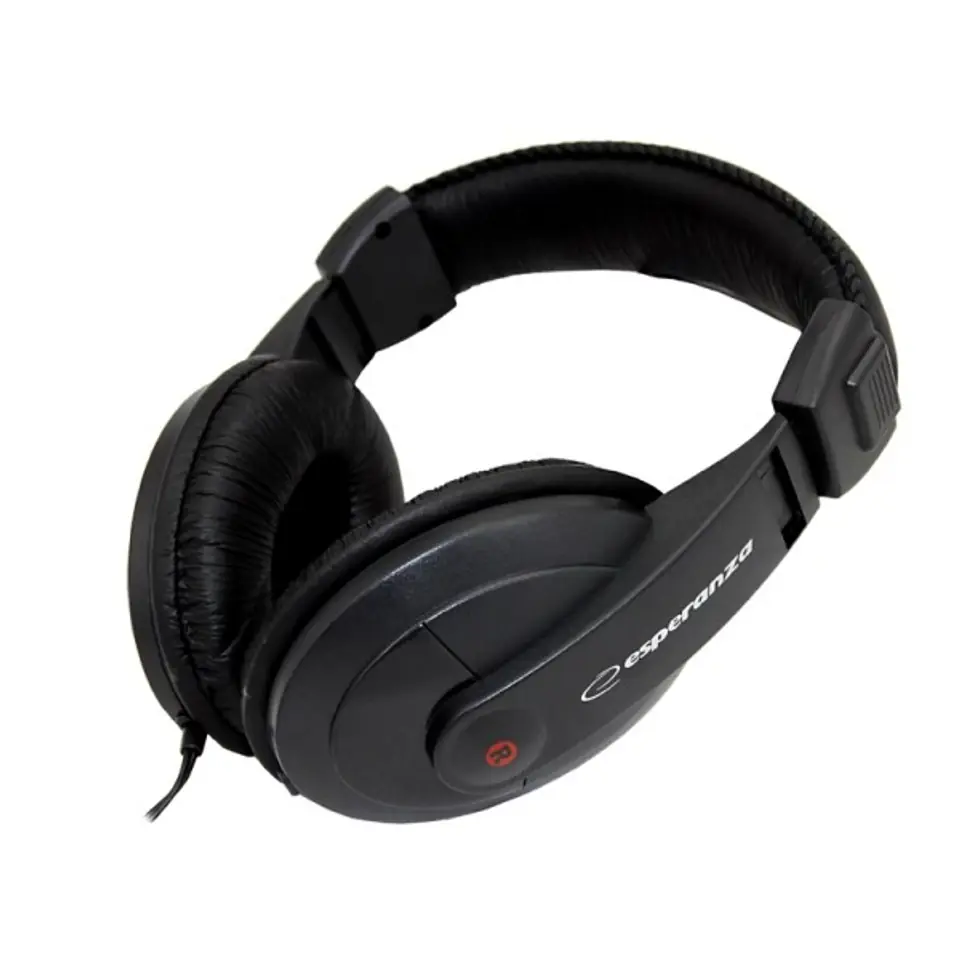 ⁨Esperanza EH120 headphones/headset Head-band Black⁩ at Wasserman.eu