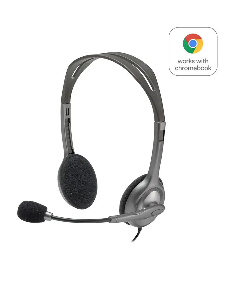 Słuchawki Logitech H111 981-0005939 (kolor szary w sklepie Wasserman.eu