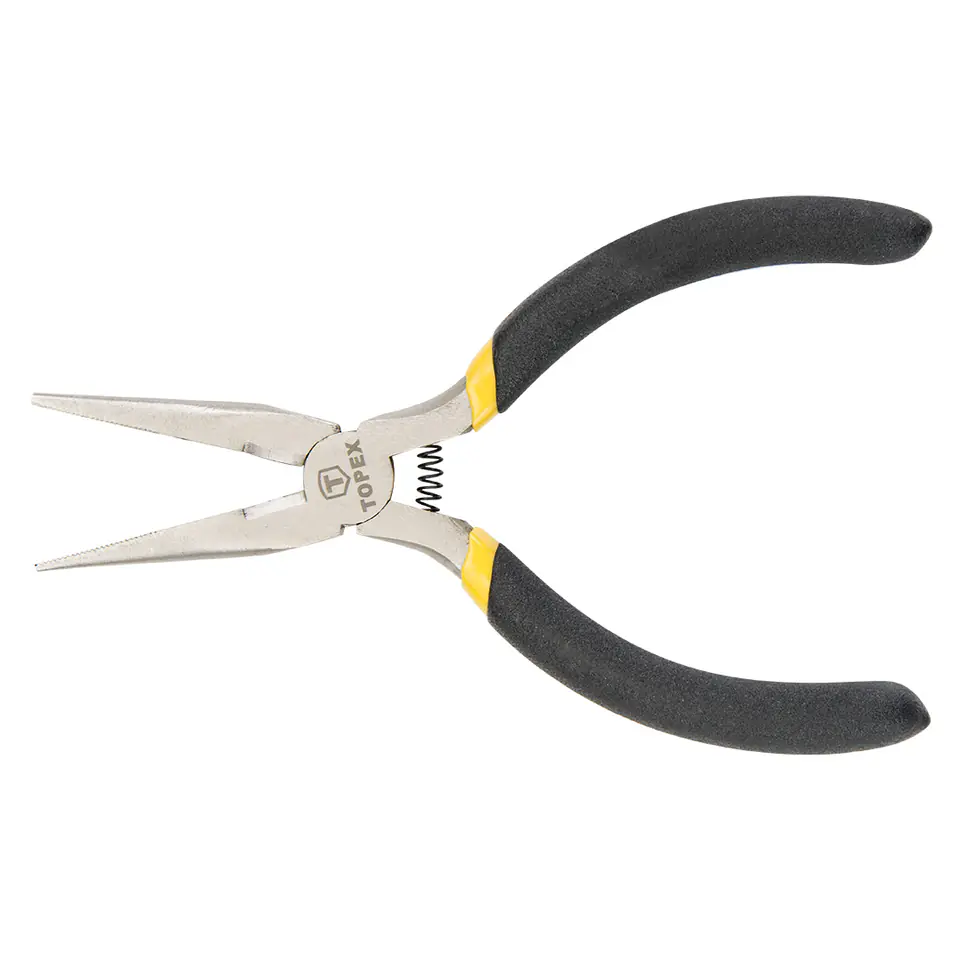 ⁨Precision pliers elongated straight 130 mm⁩ at Wasserman.eu