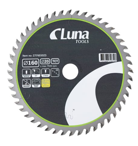 ⁨Piła tarczowa Luna Extra Thin 160x20 Z48 Luna⁩ w sklepie Wasserman.eu