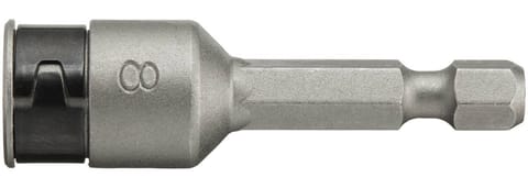 ⁨Nasadka do wkrętów budowlanych, z pierścieniem sprężystym 8 mm Luna⁩ w sklepie Wasserman.eu