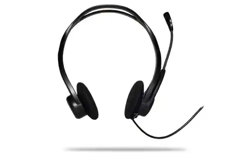 ⁨Słuchawki z mikrofonem Logitech 960 981-000100 (kolor czarny)⁩ w sklepie Wasserman.eu