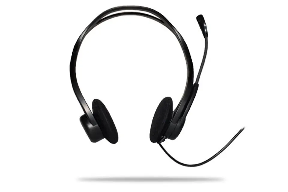 Słuchawki z mikrofonem Logitech 960 981-000100 (kolor czarny) w sklepie Wasserman.eu