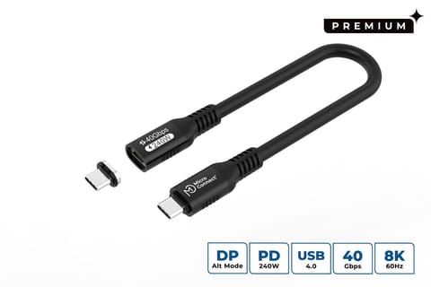 ⁨MicroConnect USB-C to USB-C cable 0,15m⁩ w sklepie Wasserman.eu