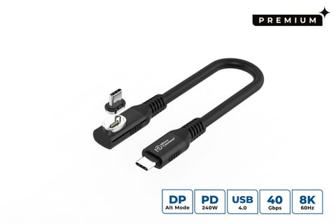 ⁨MicroConnect USB-C to USB-C cable 0.15m⁩ w sklepie Wasserman.eu
