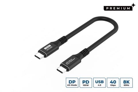 ⁨MicroConnect USB-C to USB-C cable 0.15m⁩ w sklepie Wasserman.eu