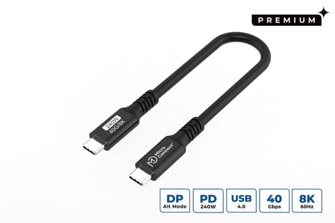 ⁨MicroConnect USB-C to USB-C cable 0,15m⁩ w sklepie Wasserman.eu