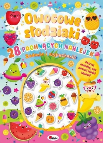 ⁨28 PACHNĄCYCH NAKLEJEK OWOCOWE⁩ w sklepie Wasserman.eu