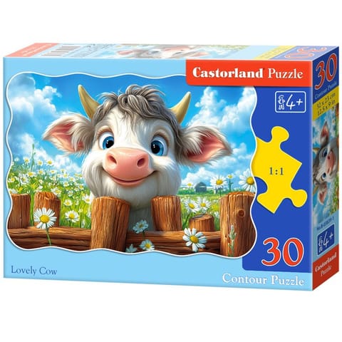 ⁨Puzzle 30-elementów Lovely Cow B-03839-1⁩ w sklepie Wasserman.eu