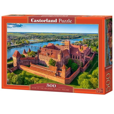 ⁨Puzzle 500-elementów View of The Malbork Castle, Poland B-54039⁩ w sklepie Wasserman.eu