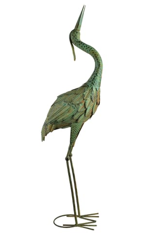 ⁨CEDRIC Figura metalowa CZAPLA 95cm⁩ w sklepie Wasserman.eu