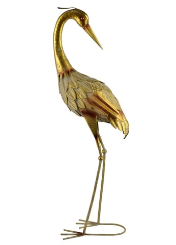 ⁨CEDRIC Figura metalowa CZAPLA 85cm⁩ w sklepie Wasserman.eu