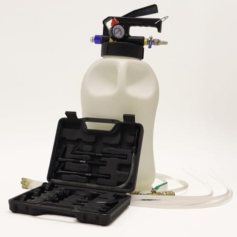 ⁨BITUXX uniwersalny 10 L pneumatyczny przyrząd do nalewania oleju przekładniowego - pompa napełniająca do wlewania oleju⁩ w sklepie Wasserman.eu