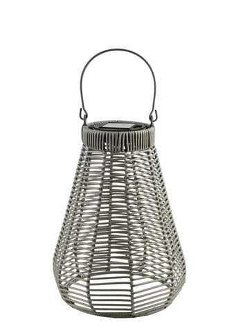 ⁨SOKKE GREY Lampion solarny 11,5x21x29/41cm⁩ w sklepie Wasserman.eu